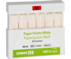 Papierspitzen, weiß