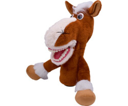 Handpuppen mit Gebiss