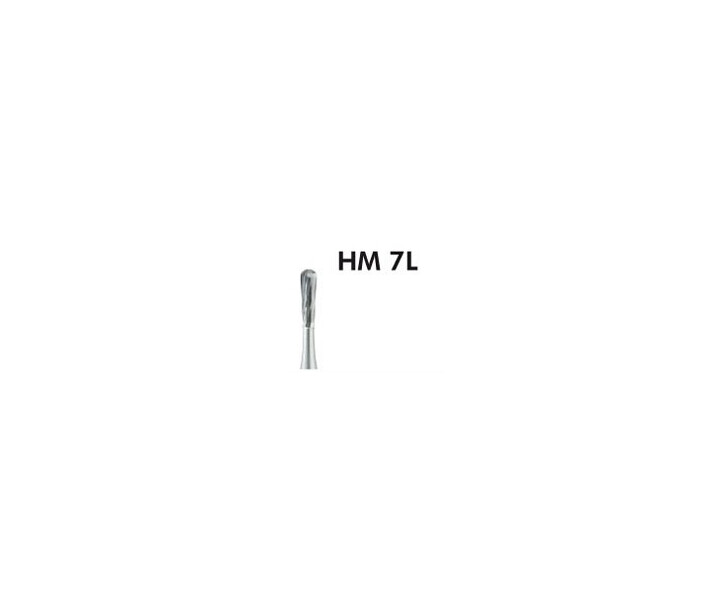 H+M Hartmetallbohrer Fig. 7L Birne lang